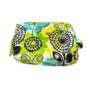 Vera Bradly Limes Up Cosmetics Bag Small EUC